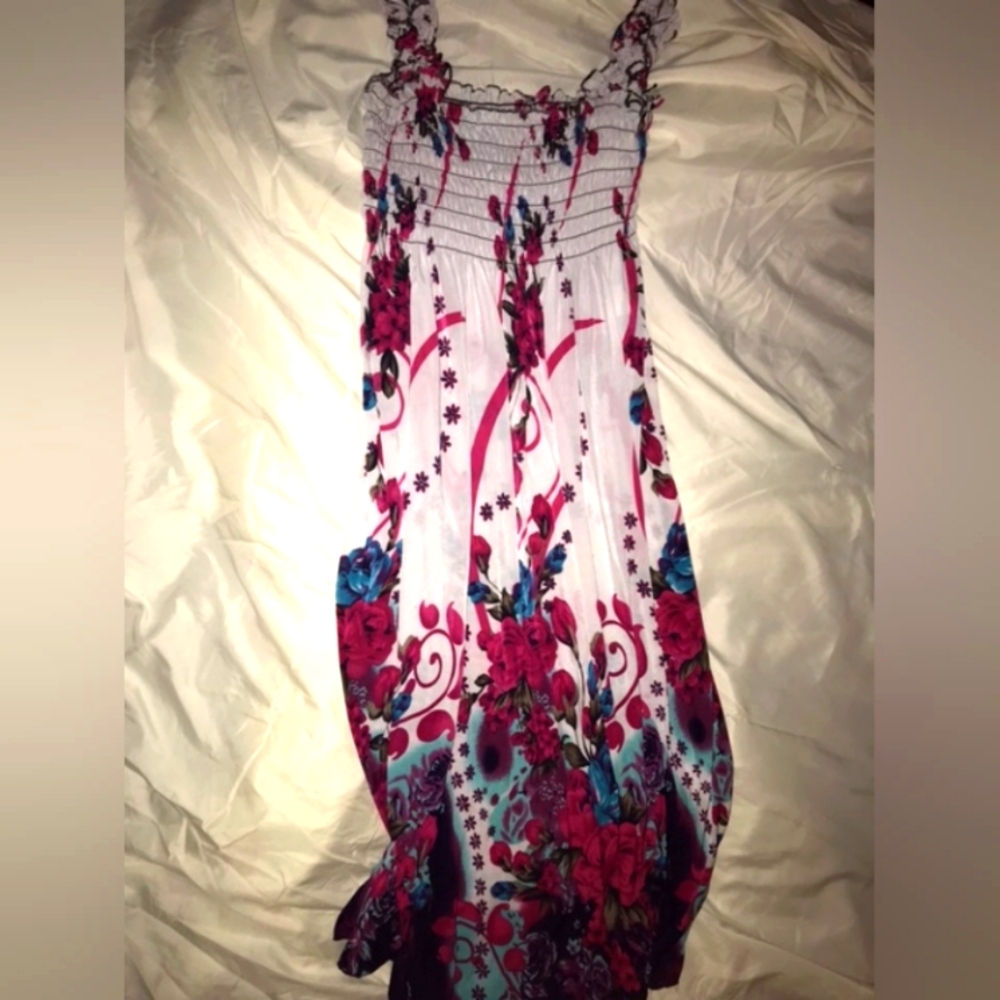 Floral Print Women's Dress